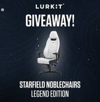 Win a Noblechairs LEGEND Starfield Edition Gaming Chair from Lurkit