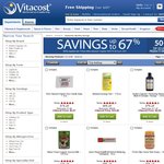 Vitacost September Super Specials, Cheap Protein