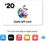 [Kogan First] $20 Apple eGift Card for $15 (Sold Out) & $5 Google Play eGift Card for $1 (1 of Each Per User) @ Kogan
