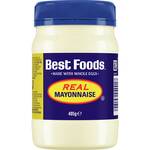 ½ Price Best Foods Real Mayonnaise Jar 405g $3.25 @ Woolworths