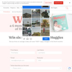 Win Six Months Supply of Huggies from Huggies