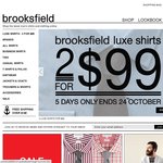 Brooksfield Luxe Shirt 2 for $99