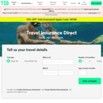 15% off @ Travel Insurance Direct