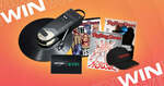 Win a Audio-Technica Sound Burger Portable Record Player and More or 1 of 3 Minor Prizes from Vinyl Group