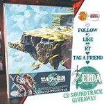 Win a Copy of The Legend of Zelda Tears of The Kingdom OST from Zelda Gif World X Hobby Genki