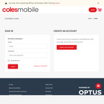 Coles Mobile 365 Days Recharge 120GB (60 + 60 Bonus) $96 for Existing Customers