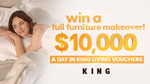 Win 1 of 5 $10,000 King Living Vouchers from Seven Network