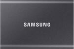 [Prime] Samsung T7 1TB Portable SSD Grey $115.13 Delivered @ Amazon DE via AU