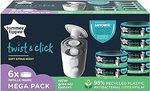 Tommee Tippee Twist and Click Advanced Nappy Bin Refill Cassettes $42.75