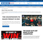 Win with Nine Black Friday Prize Draws Including Coffee Machine, 55" QLED Smart TV and $500 Gift Card from The Good Guys