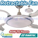 SAVE $20 off Sale Price of The Martec Wraptor Ceiling Fan $279.00 Delivered Lighting Illusions