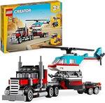 LEGO Creator 3in1 Flatbed Truck & Helicopter $18 (RRP $30) + Delivery ($0 with Prime/ $59 Spend) @ Amazon AU