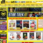 JB Hi Fi - 20% off DVDs and Blu-Rays
