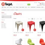 30% off: Replica Eames Chair Twin Set $124.60 & Kids' Replica Panton Chair $30.80 @ Target