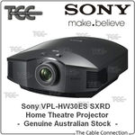 Sony VPLHW30ES SXRD Full HD Projector - Black- $2599 - FREE POST Aus Wide