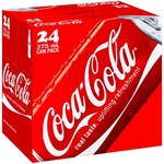 Coca Cola 24x 375ml Cans $12.99 at Ritchies Supa IGA VIC ($0.54 per can - save $13.00)