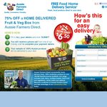 Up to 75% off Fruit & Veg boxes @ Aussie Farmers Direct