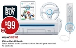 Wii Console with Mario Kart Wii Game & Wheel Bundle $99 (Save $50) @ Target Starts 28th August