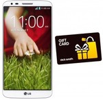 LG G2 32GB White $657, Free Shipping, Bonus $70 Gift Card + Bonus Quick Window Case at DickSmith