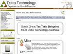 Check Out the Great Tax Time Bargains from Delta Technology Australia