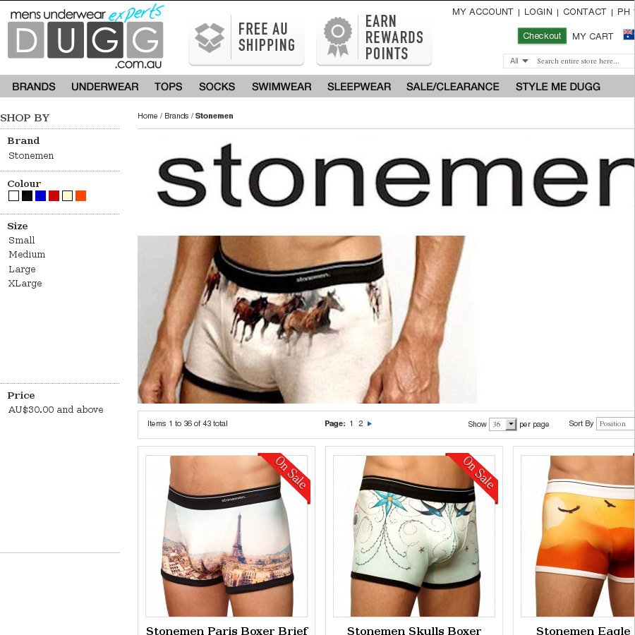 20% OFF Stonemen Underwear at DUGG.com.au + Free Shipping - OzBargain
