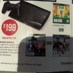 Target Easter Sale Catalogue. PS3 12GB $199 Plus Choice of Game (BF4/FIFA14/FIFA World Cup 2014)