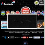 Domino's Value Range Pizzas - $4.95 Pickup