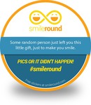 FREE Smile Round Sticker