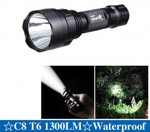 UltraFire C8 CREE XM-L T6 1300LM LED Flashlight US$7.99+Free Shipping @ LightDirect