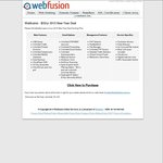 Webfusion - $33/Year New Year Deal