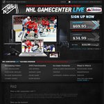 NHL Gamecenter Subscription - $69.95USD