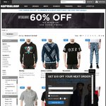 Karmaloop 60% off "Almost Everything" + shipping