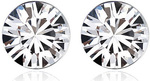 Round Stud Earrings with 5.5mm Rose Crystal Was $9 Now $2 + Shipping from $2.50 @ Arcussi