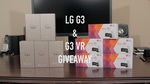 LG G3 and LG VR Giveaway @ PhoneDog (5 Winners)
