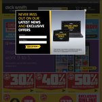 $20 off $99, $50 off $300, $85 off $500, $110 off $1000 @ Dick Smith