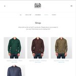 60% off All & Sundry Shirts - Made in Melbourne @ All and Sundry Clothing Co