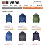 Rivers - Jackets from $15 (Were $70), Jumpers $12 (Were $40)