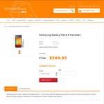 Samsung Galaxy Note 3 $399 + Free Shipping (Black or White) @ iiNet