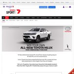 Win a Toyota Hilux 4x4 SR5 (Valued at $55,990) from Channel 7/Toyota
