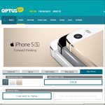 iPhone 5s for $45/Month with Unlimited Calls/SMS + 500MB Data ($1080 over 2 Years) @ Optus