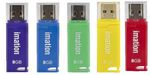 Imation 8GB Colour USB2.0 Flash Drive 5 Pack $3.00 @ Officeworks