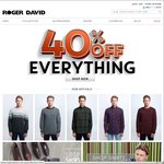 Roger David 40% off Everything Storewide - Online and Instore