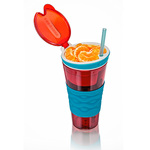 Snackeez Plastic 2 in 1 Snack & Drink Cup $3 @Kmart