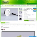 20% Discount. 12W DIMMABLE LED DOWNLIGHT KIT 90MM CUTOUT--- $18.9/E + $10 Delivery (up to 10) @ Fundamental Light
