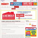 Win a $2,000 Chemist Warehouse Voucher or 1 of 10 $100 Chemist Warehouse Voucher from Yahoo/Prime7
