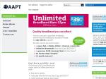 AAPT ADSL 2+ Unlimited Downloads from 6am-12pm EST/EDT - $39.95 - 12 Months Contract