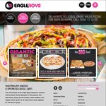50% off 'Cheap Eats' Pizzas - Eagle Boys Pizza