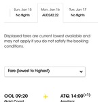 One Way: Gold Coast to Amritsar, North India with Flyscoot - $236.20 + $10 Debit Fee (No Baggage)