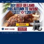 Win 1 of 2 Weber Summit® E-470 BBQs Worth $4,299 or 1 of 20 Scanpan Sets Worth $747 from Meat/Livestock Aus [Purchase Beef/Lamb]