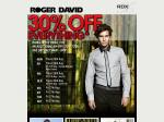 Roger David 35% Off - One Day